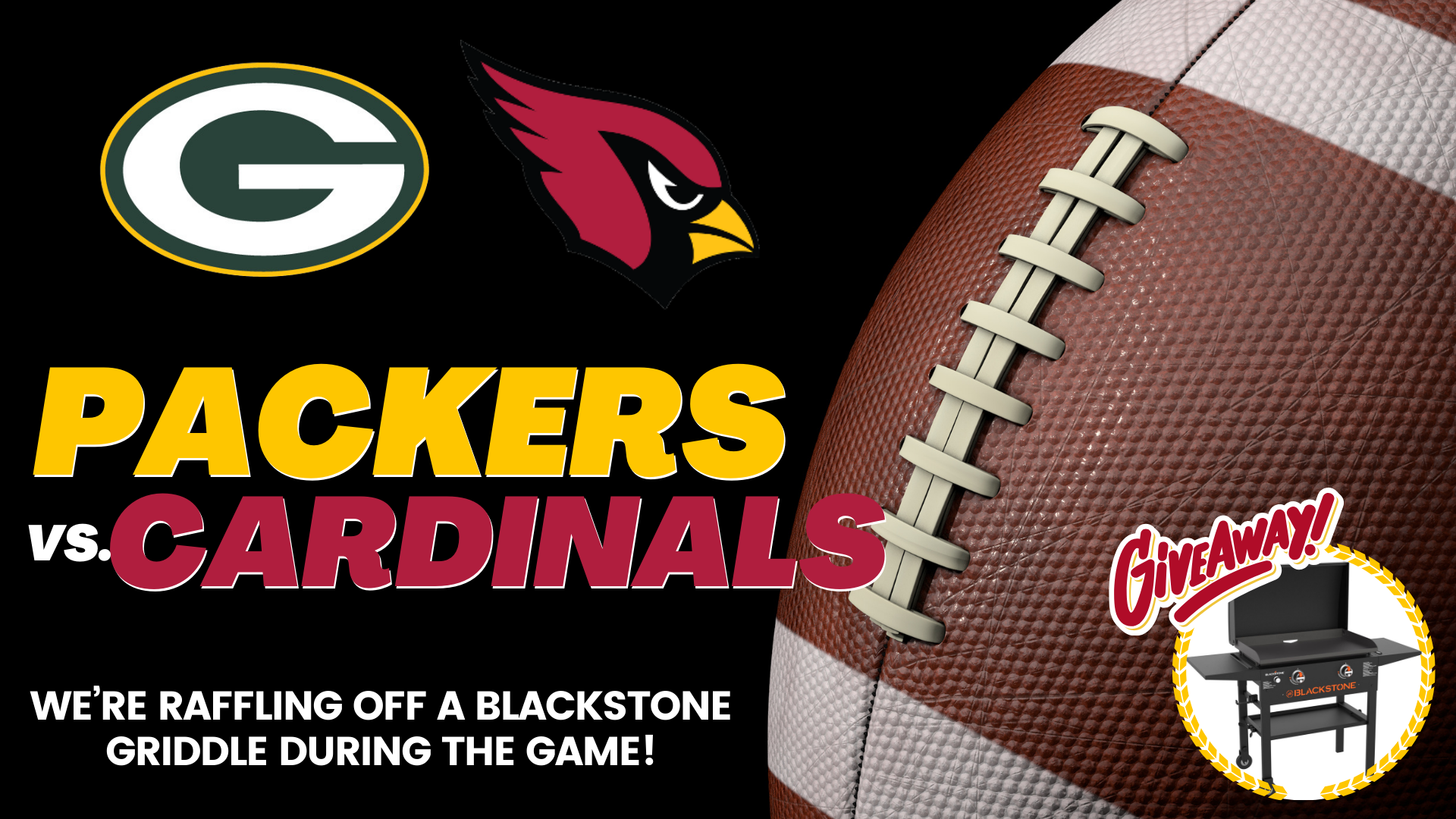 PACKERS VS. CARDINALS WATCH PARTY